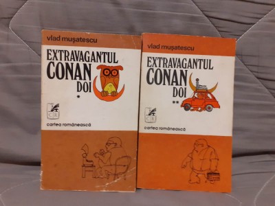EXTRAVAGANTUL CONAN DOI-VLAD MUSATESCU (2 VOL) foto