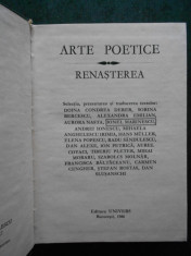 ARTE POETICE. RENASTEREA (1986, editie cartonata) foto