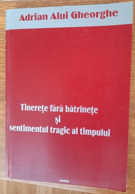 Tinerețe fără bătr&amp;acirc;nețe și sentimentul tragic al timpului, Adrian Alui Gheorghe foto