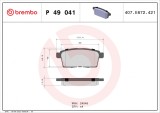 BREMBO P 49 041 PRIME LINE set placute frana,frana disc