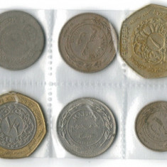 Iordania - Lot 14 monede circulate