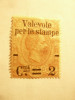 Timbru de pachete postale -Val.2Cpe50C brun roscat Italia 1890 ,fara guma, Nestampilat