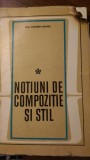 Notiuni de compozitie si stil Ion Covrig Nonea 1970