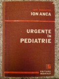 Urgente In Pediatrie - Ion Anca ,552980, Medicala