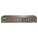 Cumpara ieftin Switch 8 x RJ45 Gigabit, 2 x SFP Gigabit Uplink, Cloud Management - IP-COM G3310F