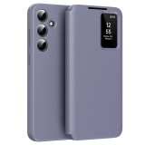 Husa tip carte Samsung Galaxy S24 FE SmartView Series, mov