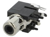 Soclu RCA Mamă 90&deg; THT PCB