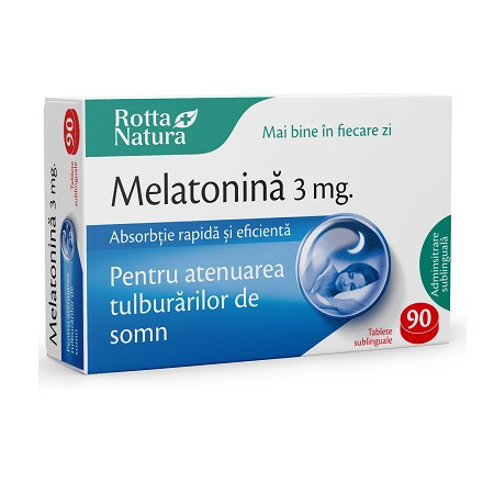 MELATONINA 3mg 90tb sublinguale ROTTA NATURA