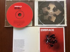 embrace out of nothing 2004 album cd disc muzica alternative rock indie brit pop