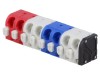 Conector PCB 45&deg; ECE 8 Pisti 5mm ETBM50080C4C1Z THT Poliamida 66 10A