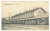 5153 - MARAMURES SIGHET, Railway Station, Romania - old postcard - unused, Necirculata, Printata