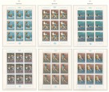Iugoslavia 1972 Mi 1451/56 klb MNH - Jocurile Olimpice vara, Munchen, Nestampilat
