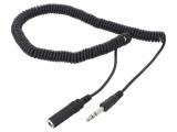 Cablu Audio Jack 6,3mm 5m Negru