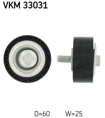 SKF VKM 33031 Rola ghidare/conducere, curea transmisie