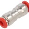 Conector push-in de trecere 5 mm