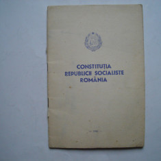 Constitutia Republicii Socialiste Romania, 1980