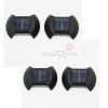 Set 4 Lampi Solare LED Perete, Senzor Lumina, Impermeabile, Alb Cald, Iluminat Exterior, Curte, Gradina, IPF