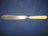 Cutit Tort/Prajituri Vechi EPNS NY+, 1900-1930, Lama Gravata, Maner Os, 22cm - Colectie