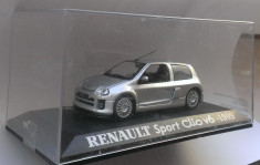 Macheta Renault Sport Clio v6 1999 - Universal Hobbies/Altaya 1/43 foto