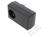 Carcasă Alimentator ABS Neagră 71x120x45mm, KRADEX