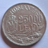 Rom&acirc;nia 25000 lei 1946 argint Mihai l