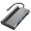 Docking Station Hama Multiport, 7 Ports, USB Type-C
