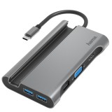 Docking Station Hama Multiport, 7 Ports, USB Type-C