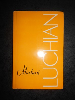 MARIN MIHALACHE - MARTURII DESPRE MIHALACHE foto