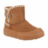 Cizme Dama Iarna Imblanite Camel, Talpa Groasa, Marimea 38 - Cizme Femei Casual cu Blana Interior, Impermeabile