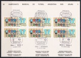 Argentina 1978 - C.M. Fotbal - Argentina, Grupa 1, Carton special, Nestampilat