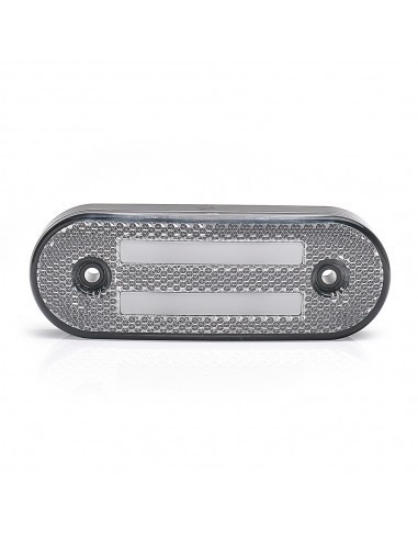 Lampa gabarit Led W175, 12V-24V, pozitie WAS Alb