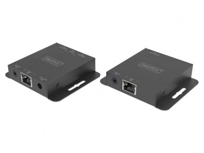 Extender HDMI HDCP 1.4 PoE Negru Metalic foto