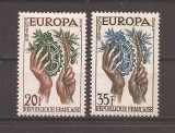 Franta 1957 - EUROPA CEPT, MNH (vezi descrierea), Nestampilat