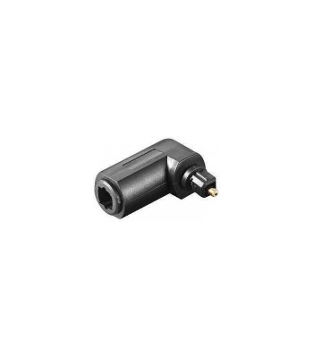 Conector audio fibra optica adaptor mufa tata-mama la 90 grade Toslink LOGILINK CA1017 foto