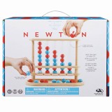 Joc din lemn Newton 5 in linie, strategie pentru 2 jucatori