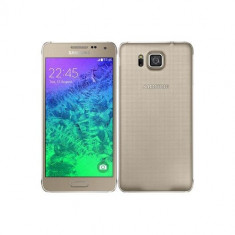 Resigilat Telefon Samsung Galaxy Alpha 32GB Auriu foto