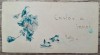 Felicitare interbelica, desen original, Romania 1900 - 1950, Portrete