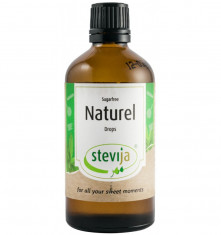 Stevija Indulcitor lichid din stevie, natural, 100ml foto