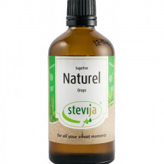 Stevija Indulcitor lichid din stevie, natural, 100ml