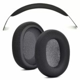 Set 2 bureti TXE + Banda superioara pentru casti SteelSeries Arctis 1, Negru, Plasa, Spuma cu memorie