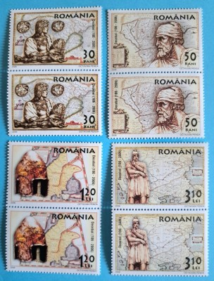 TIMBRE ROM&amp;Acirc;NIA LP1730/2006 ZIUA MĂRCII -DECEBAL (106-2006) Serie &amp;icirc;n pereche MNH foto