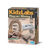 Joc educativ exploatarea magnetilor, Magnet Mining, KidzLabs, 4M