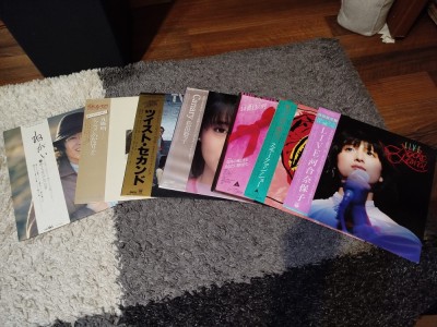 PACK 7 LP DISCURI Vinil &amp;quot; Prese japoneze &amp;quot; muzica autentica japoneza POP-ROCK (EX/NM) foto