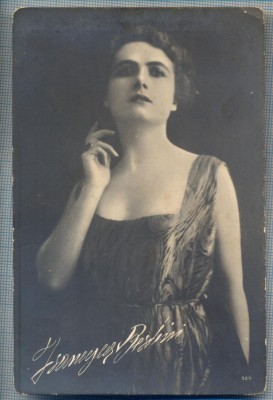 AX 413 CP VECHE-FRANCESCA BERTINI-UNA DIN CELE MAI DE SUCCES ACTRITE DE FILM MUT foto