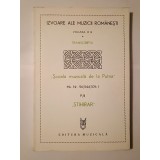 Izvoare ale muzicii rom&acirc;nești vol. III B: Școala muzicală de la Putna P/ II. Stihirar (1984)