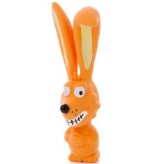 Jucarie iepure latex orange 17 cm