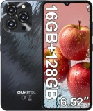 Cumpara ieftin Telefon Mobil Oukitel C3, Negru, 4G, 6.52 HD+ 90Hz IPS, 16GB RAM (4GB + 12GB extensibili), 128GB ROM, 13MP, Android 14, Unisoc T606, OTG, 5000mAh, 10W