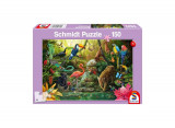 Puzzle 150 piese Schmidt: Locuitorii junglei