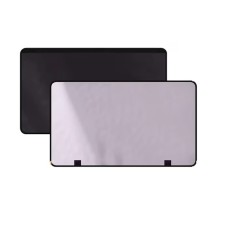 Set 2 perdele de protectie pentru masina Pottwal, 50 x 85 cm, negru, argintiu