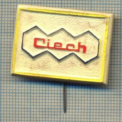 Y 646 INSIGNA- ,,CIECH&amp;quot; -LIDERUL PIETEI CHIMICE POLONEZE -PENTRU COLECTIONARI foto